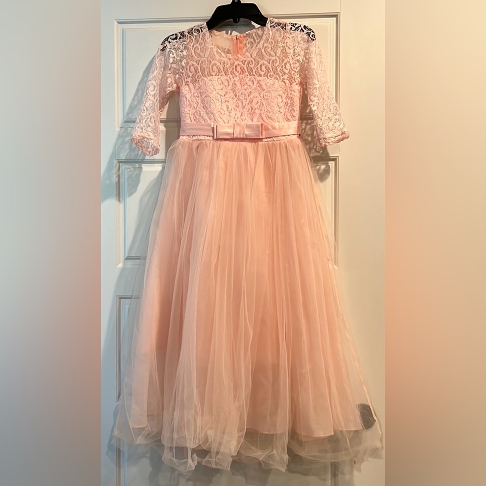 NNJXD Girls Dress for Pageants, Balls, Wedding Party, or Flower Girl Dress
